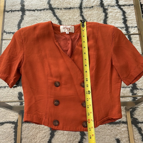 Vintage Burnt Orange Top - Picture 12 of 12